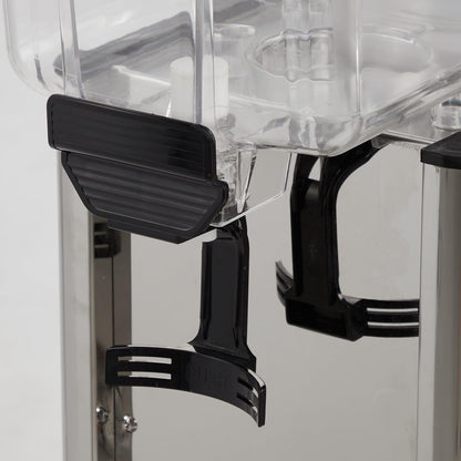 4.8 Gal Commercial Beverage Dispenser with Thermostat Controller, Food Grade Stainless Steel Drink Dispenser for Parties, Restaurants & Hotels, Ideal Juice Dispenser for Cold Beverages