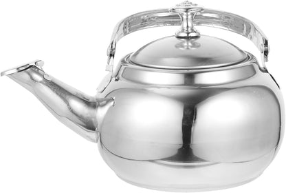 Luxshiny Stainless Steel Tea Pots with Infuser, Whistling Tea Kettle Stovetop for Fast Boiling Water