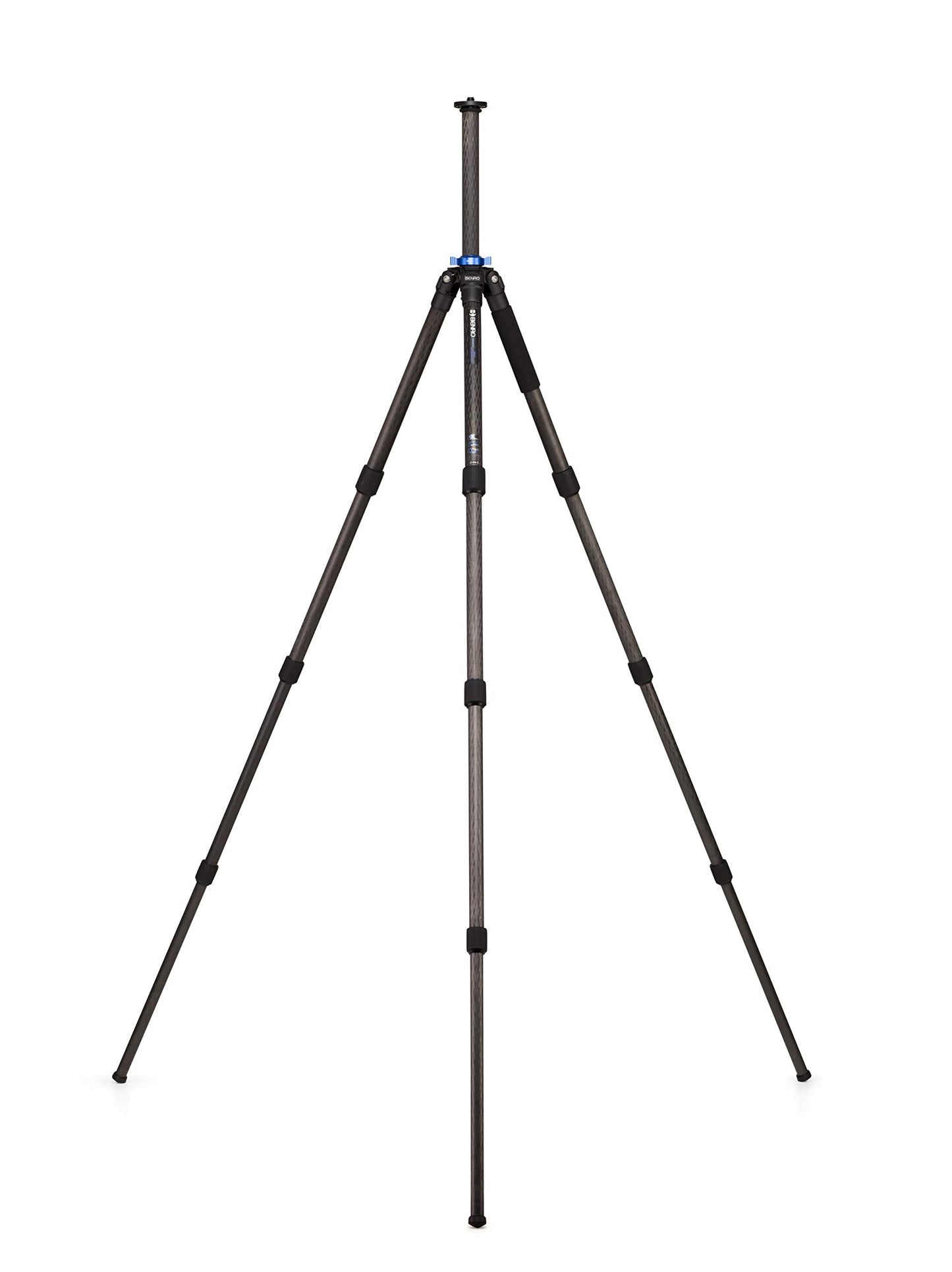 Benro Mach3 Carbon Fiber Tripod – Extra-Long 4-Section Heavy-Duty Tripod with Twist Locks, Interchangeable Feet & 44 lb Load Capacity for DSLR, Mirrorless & Video Cameras (TMA48CXL)