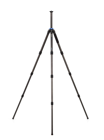Benro Mach3 Carbon Fiber Tripod – Extra-Long 4-Section Heavy-Duty Tripod with Twist Locks, Interchangeable Feet & 44 lb Load Capacity for DSLR, Mirrorless & Video Cameras (TMA48CXL)