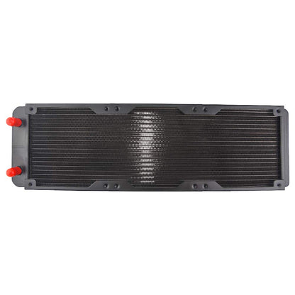 BXQINLENX 18 Pipe Aluminum Heat Exchanger Radiator for PC CPU CO2 Laser Water Cool System Computer 360mm(A)