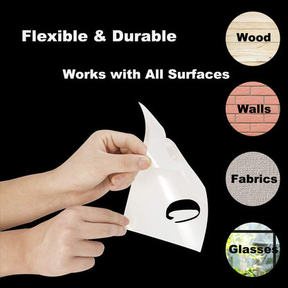 Large Farmhouse Stencils for Painting on Wood - 21 Pack Family Inspirational Words Quotes Saying Sign Stencil Templates, Welcome Home Love and More, Reusable Letter Stencils for Walls and Crafts