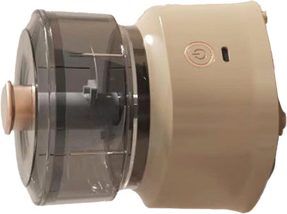 Electric Food Chopper with Multifunctional Stainless Steel Blades, Food Processor for Baby Food, Meat, Vegetables (Dark