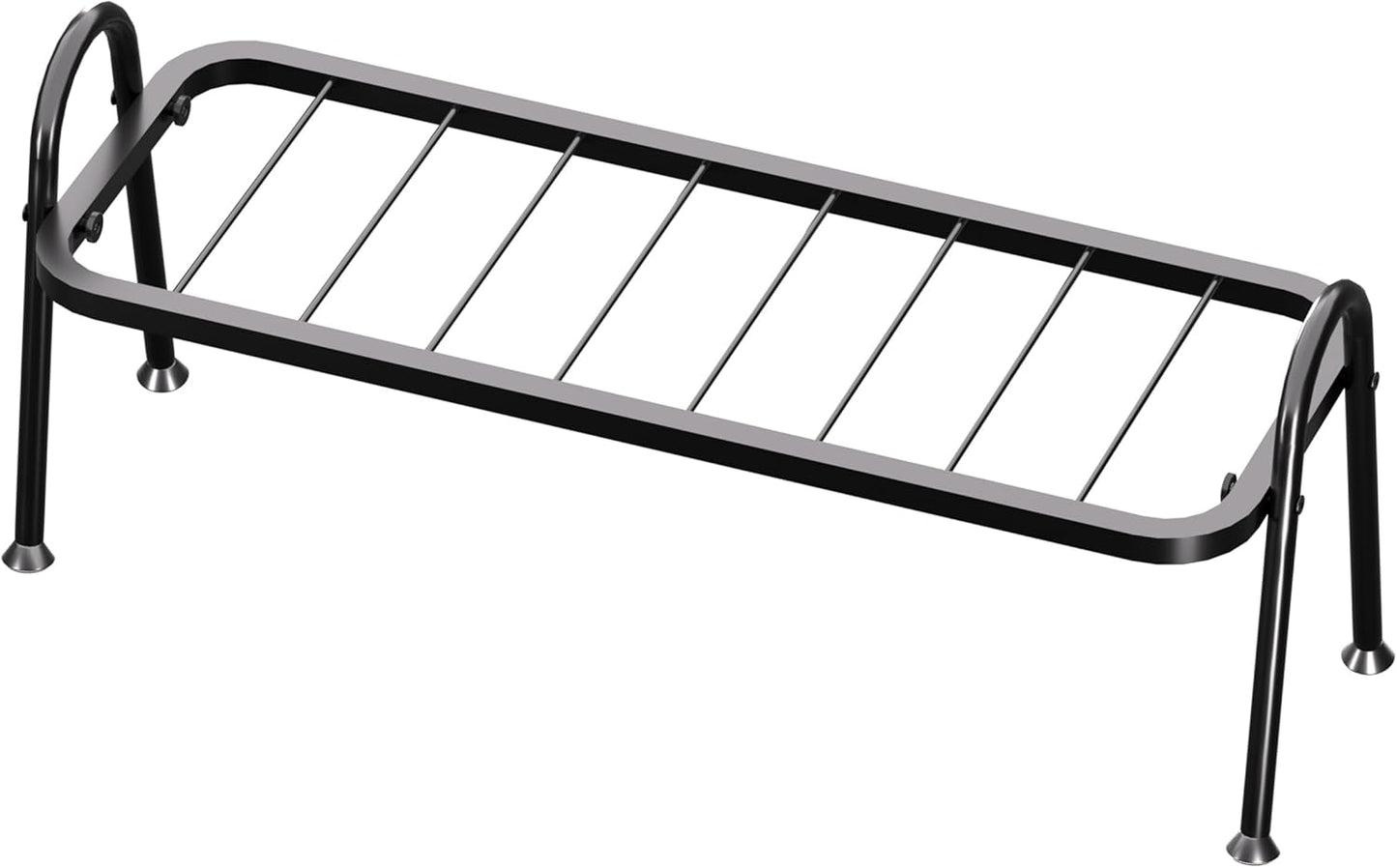 Josmimic 1-Tier Metal Plant Stand Indoor Outdoor, Heavy Duty Ladder Plant Shelf for Multiple Pots - Durable Flower