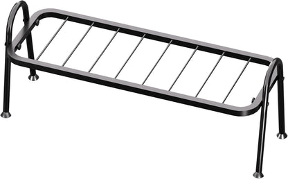 Josmimic 1-Tier Metal Plant Stand Indoor Outdoor, Heavy Duty Ladder Plant Shelf for Multiple Pots - Durable Flower