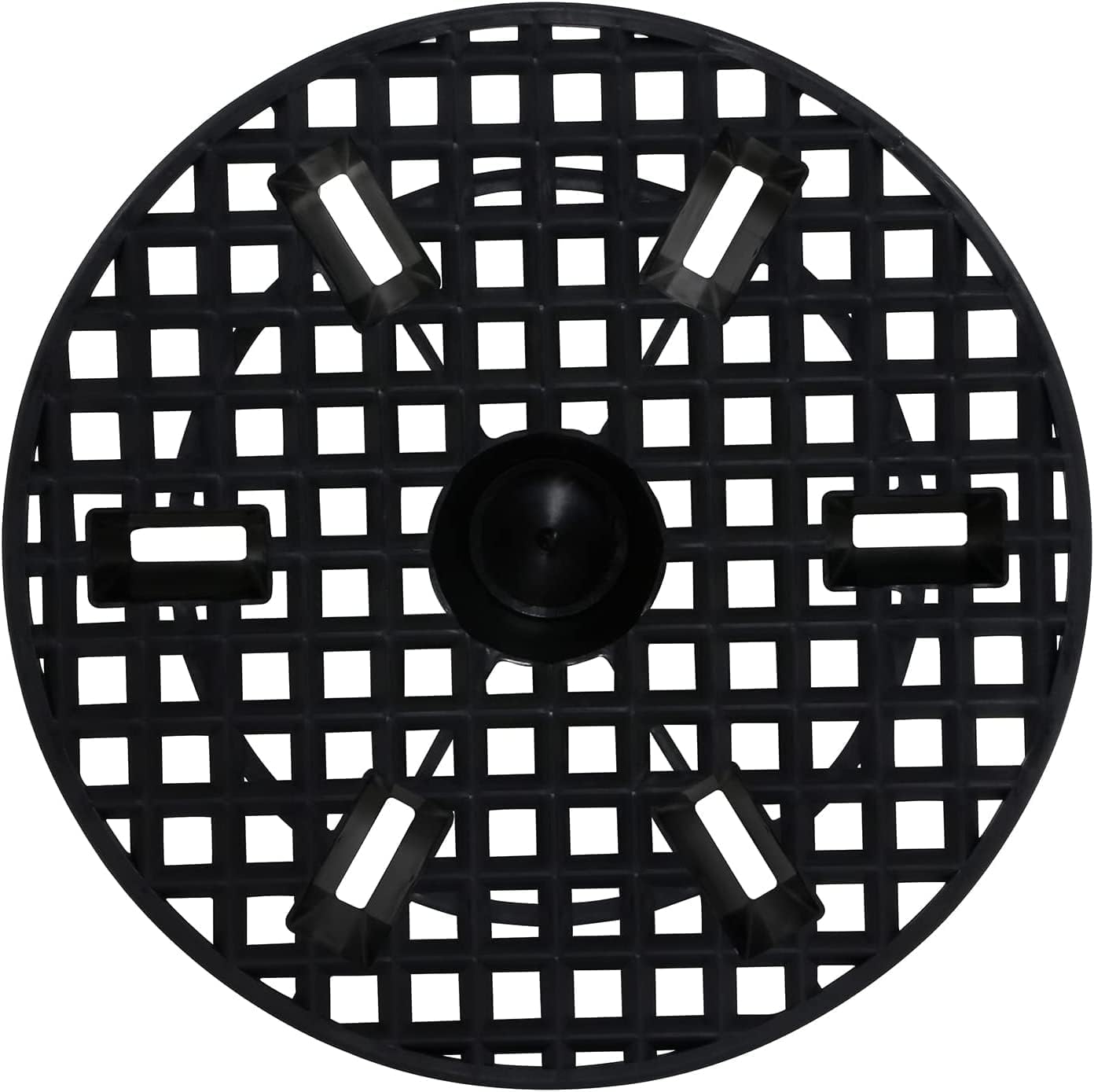 GROWDOTS 13-Inch 2-Count Natural Pot Elevators for Plants Indoor-Outdoor Stand for Plastic Fabric Pots Elevator Saucer
