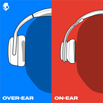 Skullcandy Hesh ANC Wireless Over-Ear Bluetooth Headphones, Active Noise Cancelling, Up to 22 Hrs Battery, Foldable Lightweight Design, Microphone for iPhone Android - True Black