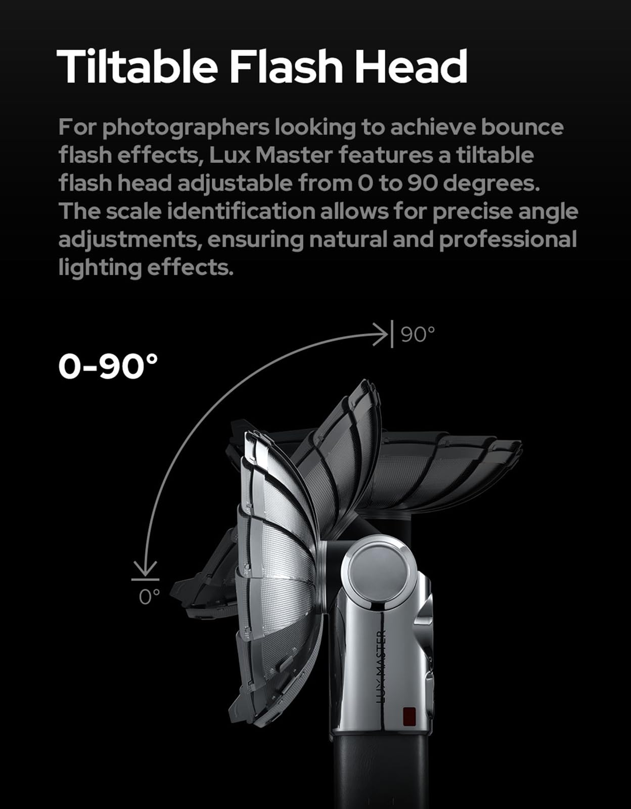 Godox Lux Master Retro Camera Flash, 2.4G Wireless TTL HSS Flash with Full-Color Touchscreen, GN25, Built-in 2980mAh Battery, Retro Style Strobe for Canon Nikon Sony Fuji Olympus Leica Pentax Camera
