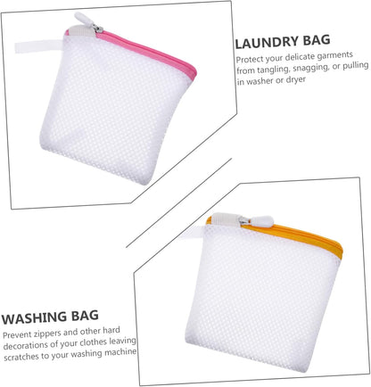 Zerodeko 6pcs Laundry Bag Set, Fine Mesh Washing Bags for Underwear, Bras, Travel Wash Bag with Zipper