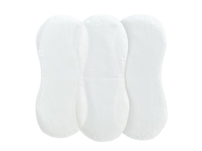 Peanut Changer | Super Soft Changing Pad Liners - Thicker, Waterproof & Machine Washable - 3 Pack