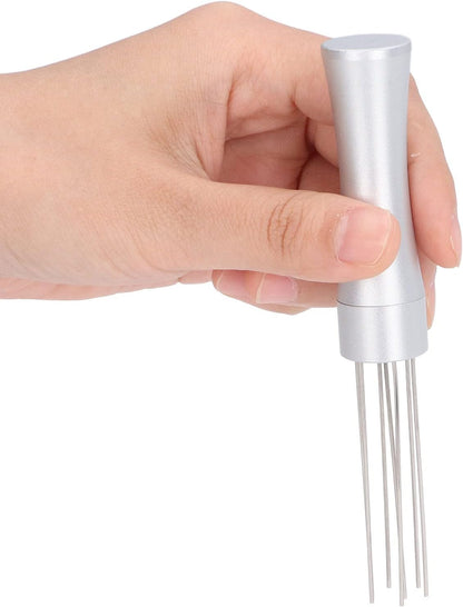 Professional Espresso Distribution Tool, Coffee Hand Tamper with Aluminum Alloy Handle for Home Kitchen