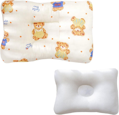13x9x2, 100% Unisex Pillow Hypoallergenic Airmesh Breathable Cool Cotton, Control Sweat, Ideal for Travel, Small, Car