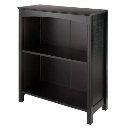 Winsome Terrace Solid/Composite Wood 3-Tier 26-Inch Wide Storage Shelf, Espresso (92327)