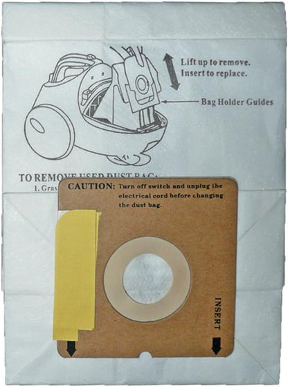 EnviroCare Replacement Micro Filtration Vacuum Bags for Eureka Style L, 9 Pack
