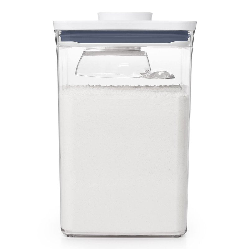 OXO Good Grips POP Container 1/2 Cup Scoop, Clear (Pack of 2)