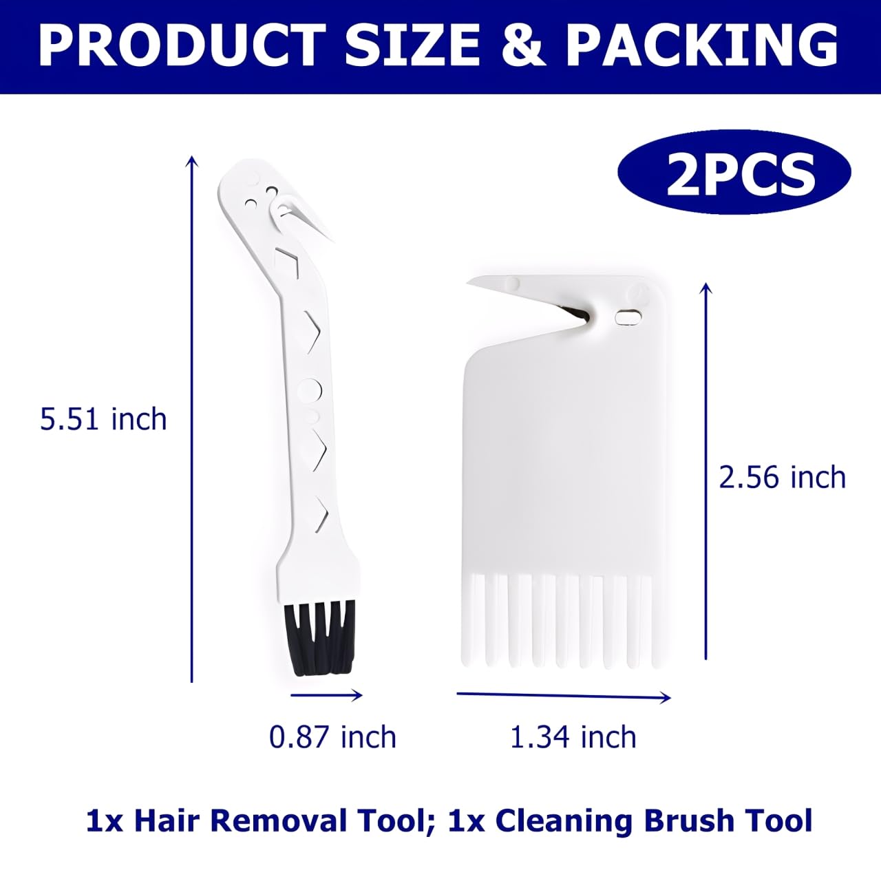 2 Packs Universal Robot Vacuum Brush Cleaning Tool Handheld Vacuum Cleaner Brush Kit Compatible with j7,i7,s9,i4,i3,694 Series Robot Vacuum