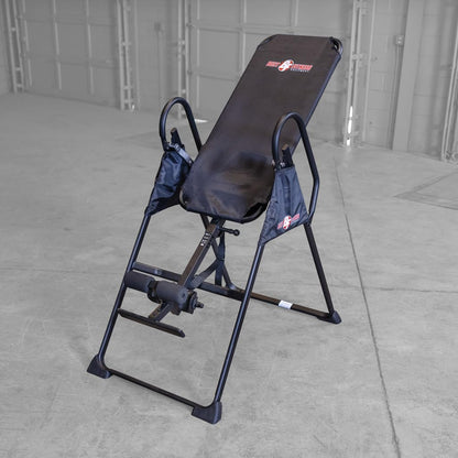 Body-Solid (BFINVER10B) Best Fitness Inversion Foldable Table, Lumbar Stretching and Strength Training Equipment for Professional Inversion Therapy, Home and Commercial Gym (Midnight Black)