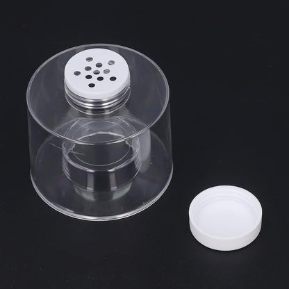 6 Pcs Stackable Spice Pot, Transparent Seasoning Bottles, Space Saving Storage Solution for Kitchen, BPA Free