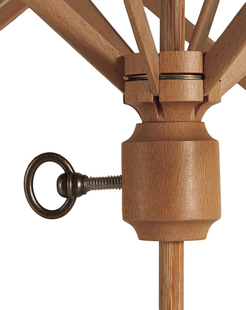 Knit Picks Yarn Winding Bundle - Yarn Ball Winder (Yellow) and Birch Wooden Yarn Swift