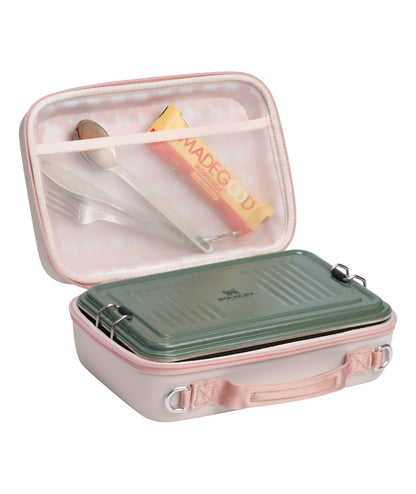 STANLEY All Day Mini Lunch Box | 4.2-quart | EVA Insulated Lunch Bag | Crush Resistant | Adjustable Strap | BPA-Free | Rose Quartz