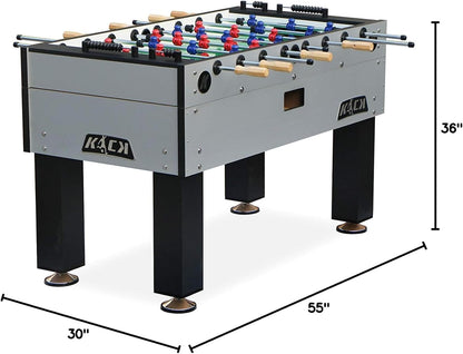 KICK Titan 55" Tournament Foosball Table (Gray)