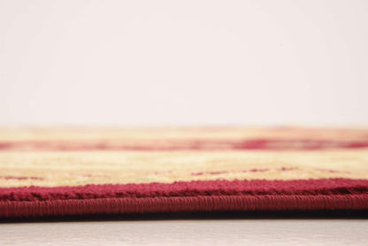 Unique Loom Versailles Collection Traditional Classic Floral Motif Area Rug (8' 0 x 11' 4 Rectangular, Burgundy/ Ivory)