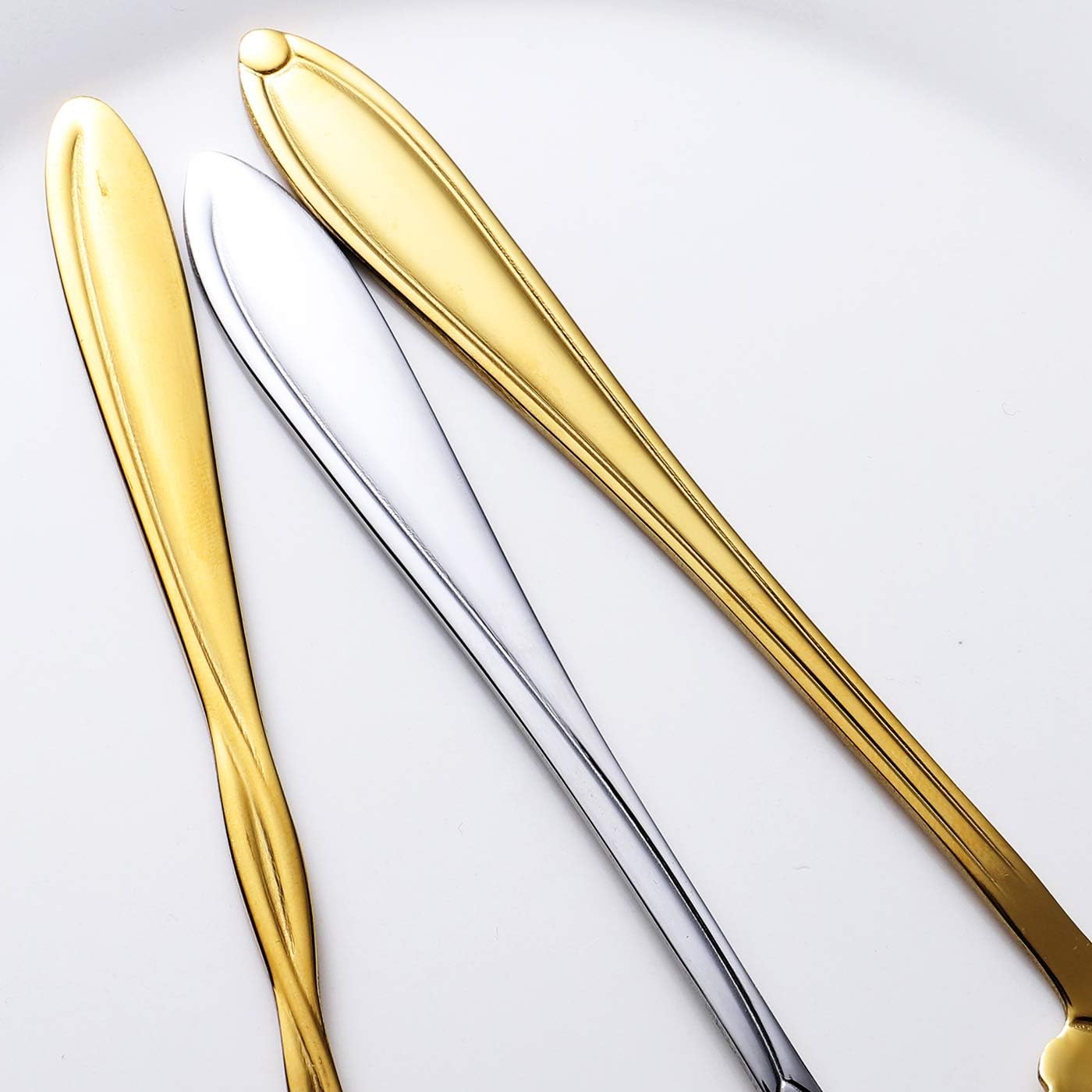 12-Pack Flower Spoons by IRONX, 18/0 Stainless Steel, Creative Cute Tableware, Mini Teaspoon Dessert Spoons
