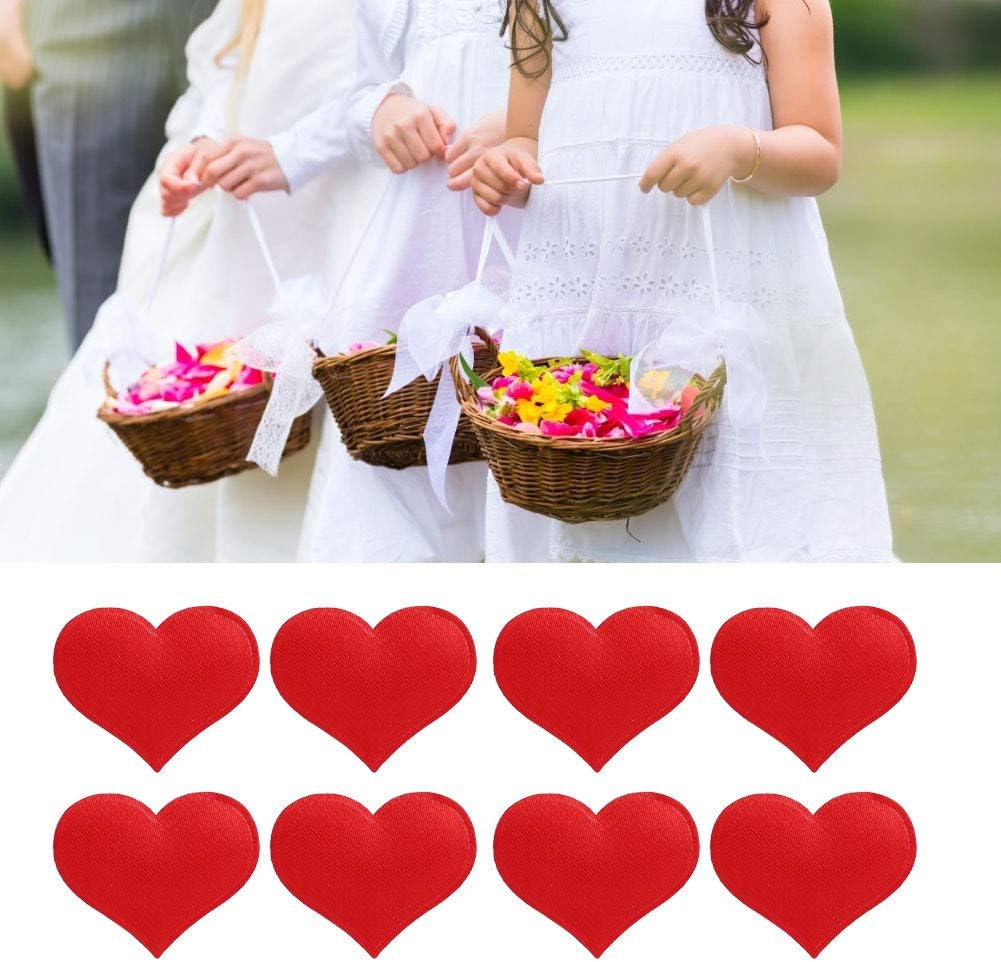 Heart Shape Decor, 500pcs/pack Red Heart Shape Petals Confetti Sponge Scatter for Wedding Party Decorations