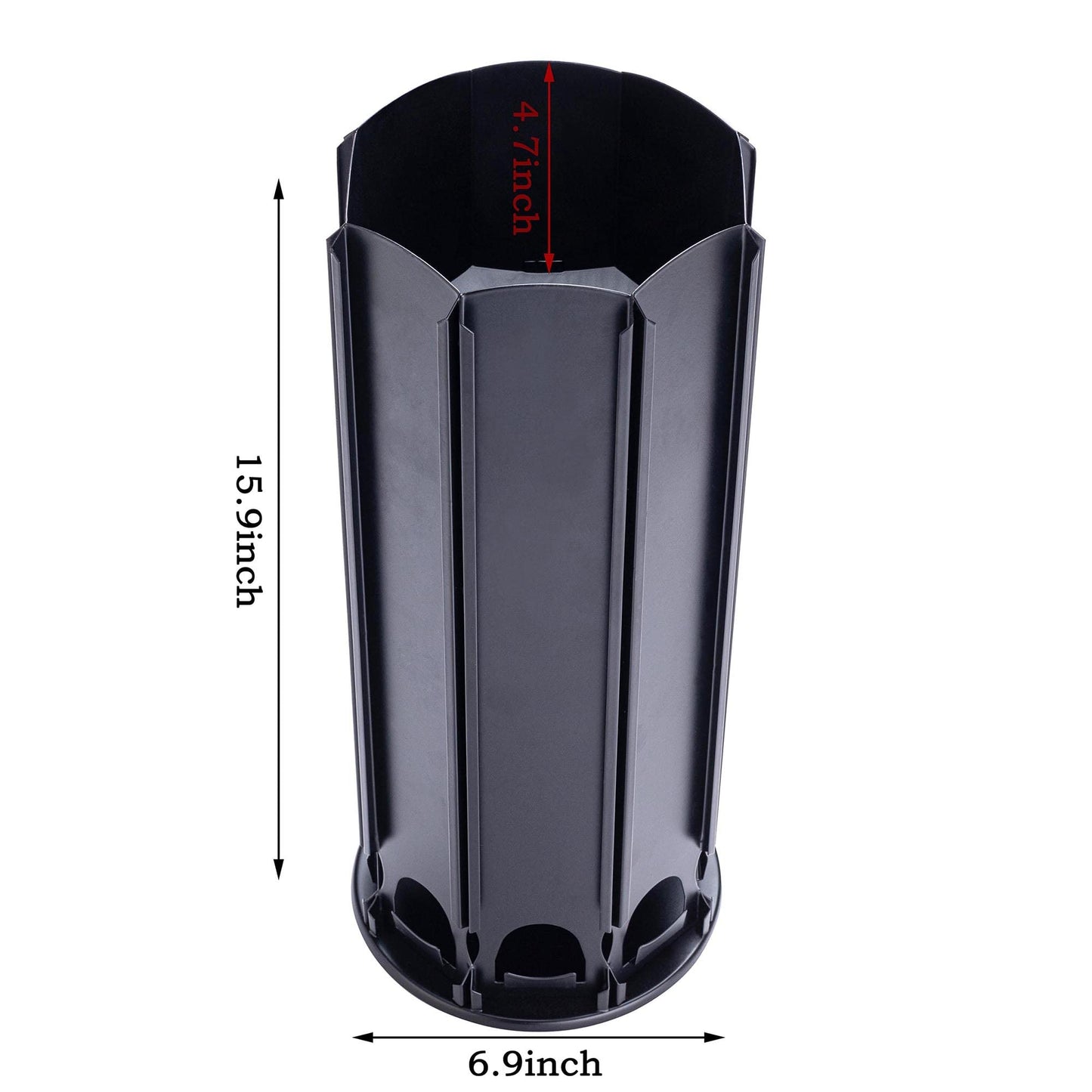 FlagShip Vertuo Pod Holder Carousel Stand for Nespresso Capsule Storage Organizer with Extra Space for Coffee Mate Silent Rolling (80+ Pod Storage)