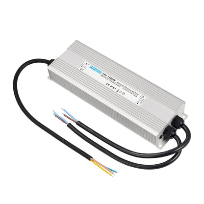 KEKEBEE LED Driver 24V1600W Waterproof Power Supply AC 90-130V to DC 24V66.6A Waterproof Switching Power Supply IP67 Transformer Suitable for Indoor and Outdoor LED Lighting and Any 24V DC Equipment