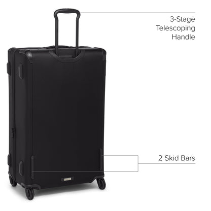 TUMI - Aerotour 4 Wheel Expandable Luggage - Men's and Women's Lightweight Business and Leisure Travel Suitcase - 31" X-Large Front Pocket Expandable Checked, Black
