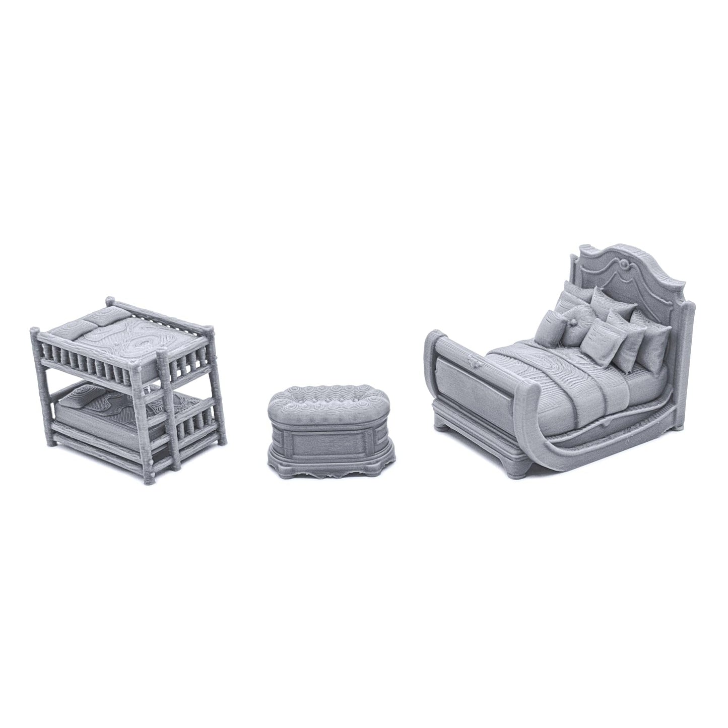 EnderToys City Furnishings by Printable Scenery, 3D Printed Tabletop RPG Scenery and Wargame Terrain 28mm Miniatures