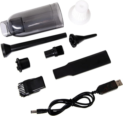 Strong Handheld Mini Portable Car Vacuum Cleaner & Blower, 2 in 1 with HEPA Filter, Lightweight Design