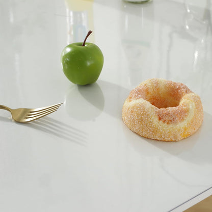 22 44 Inch, 1.5mm LovePads Clear Desk Mat x Thick Clear Table Protector, Waterproof Plastic Table Cover Protector, PVC