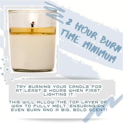 Natural Soy Candle Marijuana-Weed Scented, Green-Colored for Parties with Actual Marijuana Scent