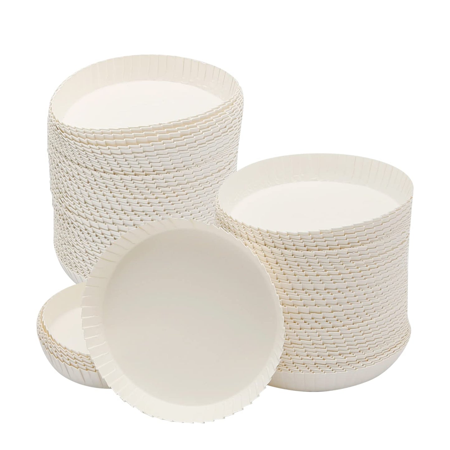 100pcs Disposable Cup Coverware 8 X 8cm Coffee Cup Drinking Lid Paper Cup Cap for Wedding/Parties//Kitchen (8 X 8cm)