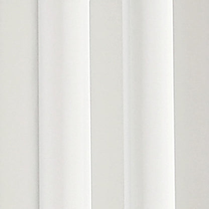 Curtainworks 1Q804304WI Soho Voile Sheer Grommet Panel, 59 by 144", Winter White