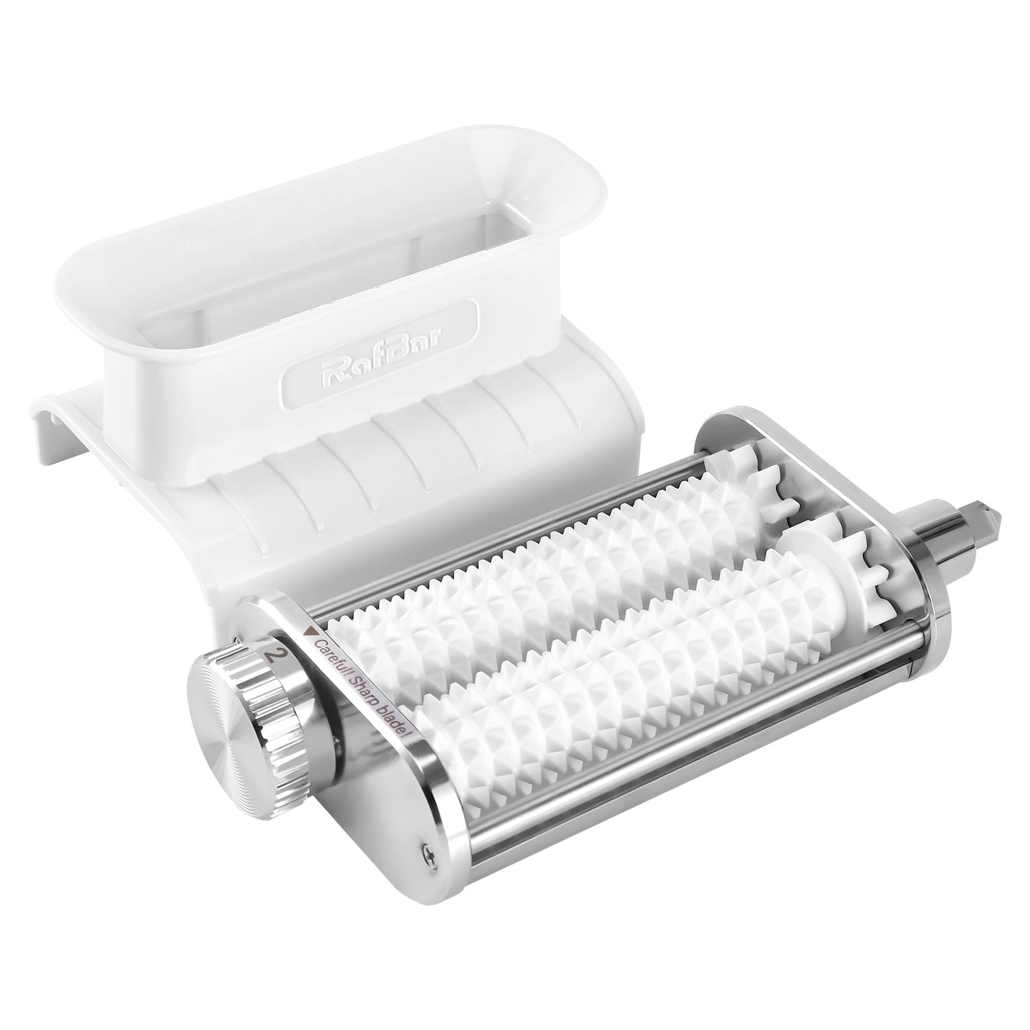 Meat Tenderizer Attachment for KitchenAid Stand Mixer, Adjustable Meat Tenderizer Machine for Beef Pork Steak, Tenderizer Tool with 3 Thickness Settings, Dishwasher Safe