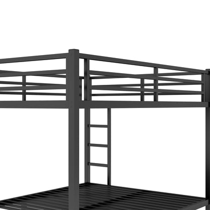 Bellemave Queen Over Queen Bunk Bed for Adults