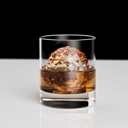 Bangp Clear Ice Ball Maker Mold,Whiskey Ice Cubes Mold,8 Distinctive 2" Crystal Clear Ice Balls for Cocktails and Drinks,Fun Shapes Ice Maker,Gifts for Men