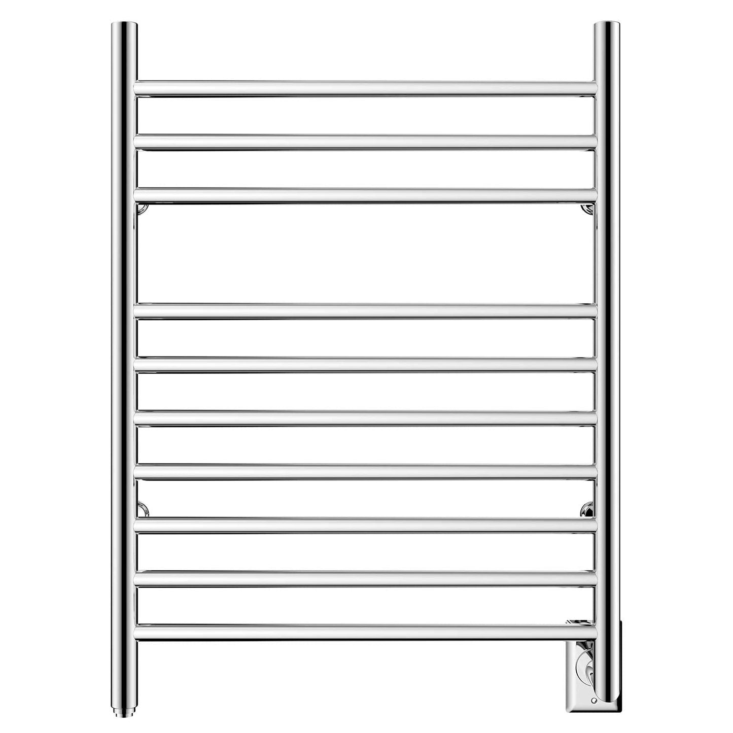 HEATGENE Towel Warmer Wall-Mounted Hardwired Heated Towel Rack Hot Towel Bar Brushed