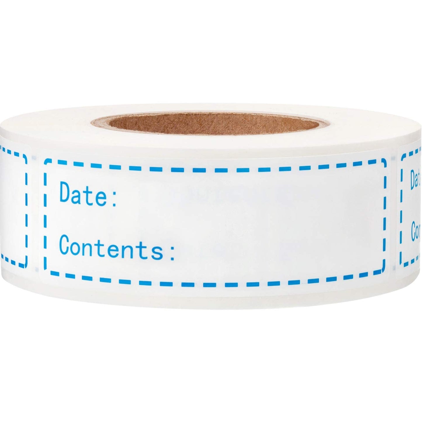300 Pcs Removable Freezer Labels 1 x 3 Inch Food Storage Stickers Refrigerator Freezer Paper Label for Meal Prep Containers Easy Peel Off Design No Residue