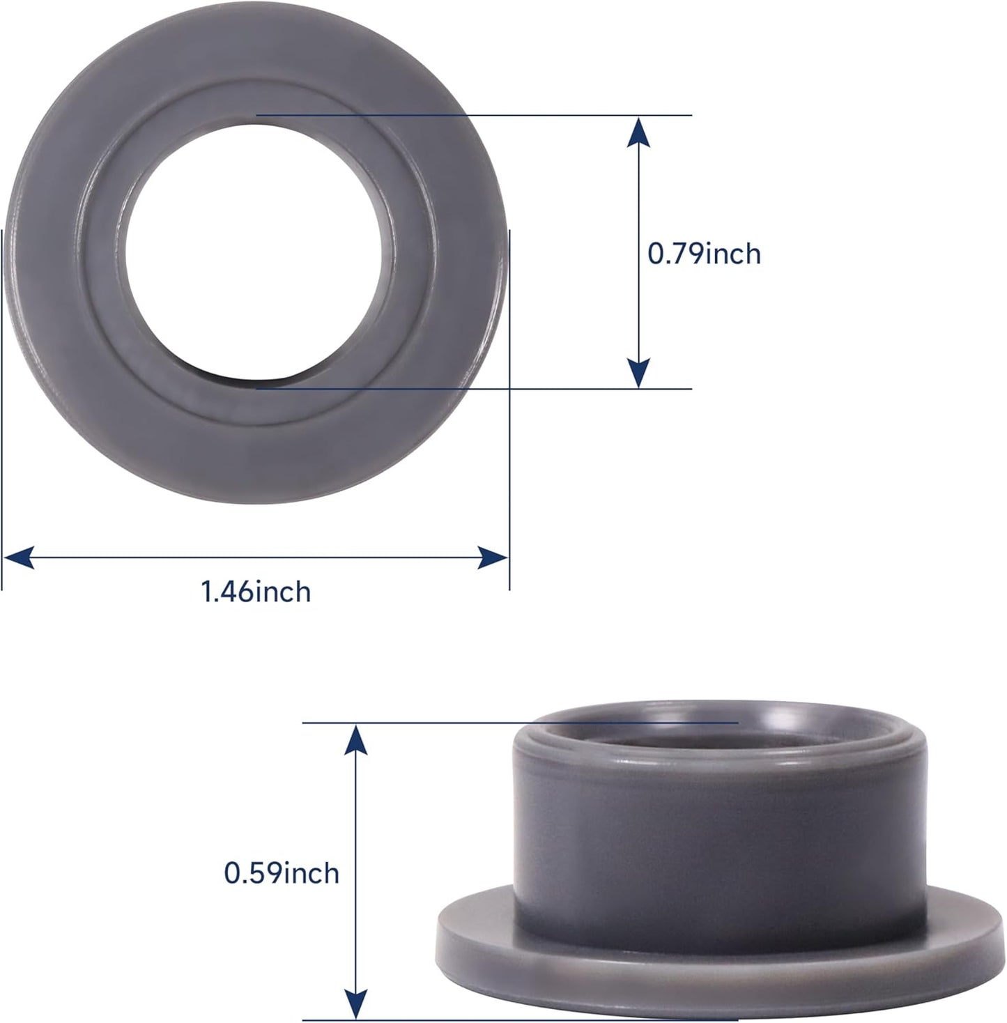 Replacement WD12X26146 Dishwasher Wheels - 16pcs for GE Profile, Compatible with Multiple Models