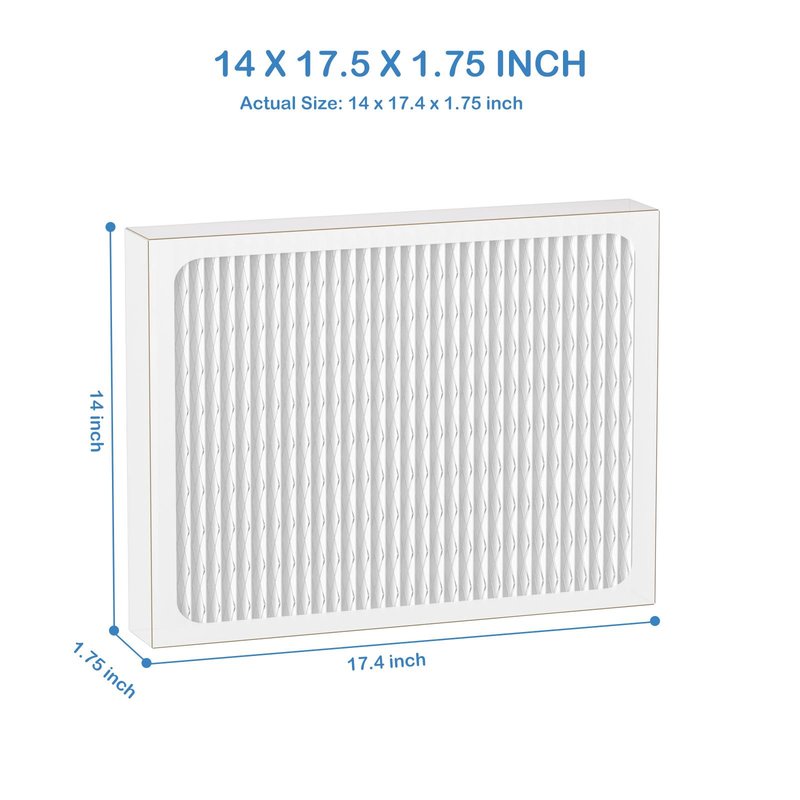 14 x 17.5 x1.75 MERV 13 Replacement Dehumidifier Filter Compatible with Santa Fe Advance90, Advance100, Advance120, Honeywell DR90 & DR120 dehumidifier Models, 2 Pack