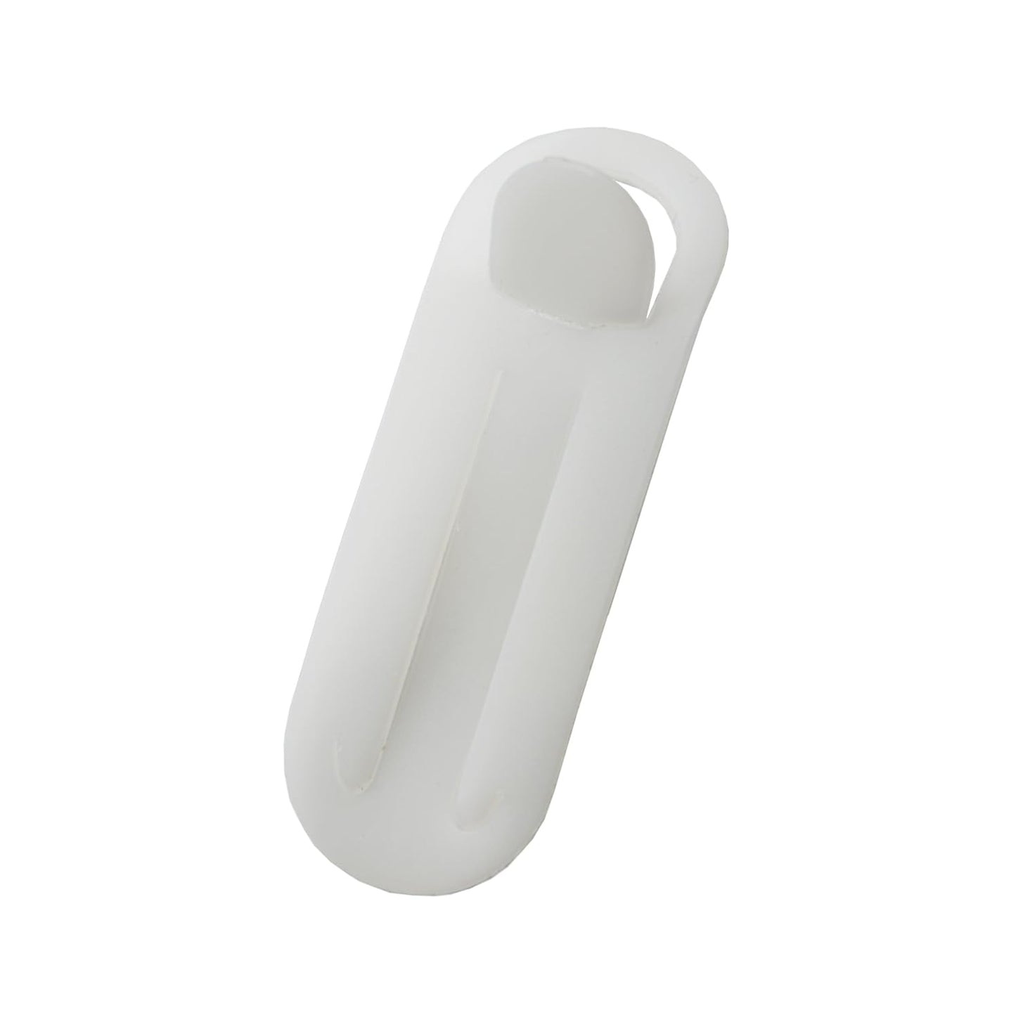 NAHANCO PB100 Plastic Piggy Back Connectors for Clothes Hangers, Natural (Pack of 100)