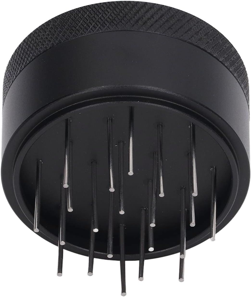 Coffee Needle Distributor, Rust Resistant Base Design Hand Needle Distributor for Home (51MM)