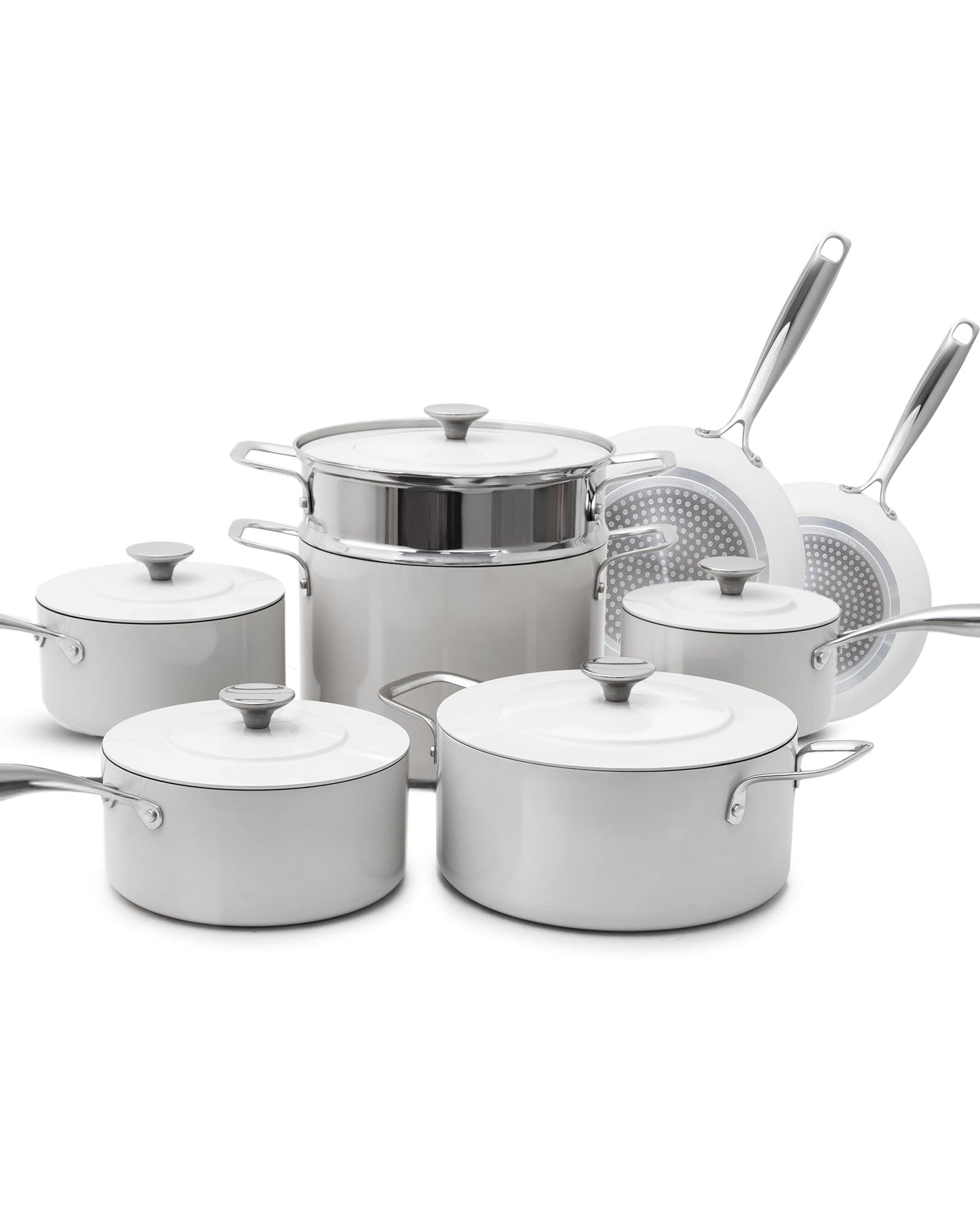 Nuwave Lux 13-Piece Premium Cookware Collection, Next-Generation G11 Duralon Blue Ceramic Nonstick, Ultra Durable, PFAS-Free, Lightweight & Works on All Cooktops