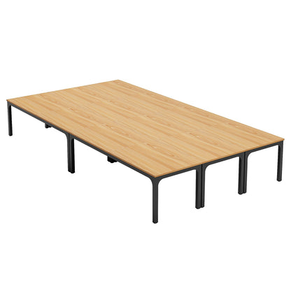 LITTLE TREE 19FT Conference Meeting Seminar Business Table for 16-22 Person