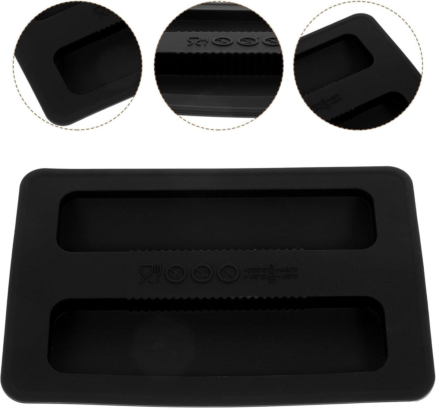 Luxshiny 2 Slice Toaster Cover, Silicone Bread Maker Cover, Dust and Fingerprint Protection for Toaster