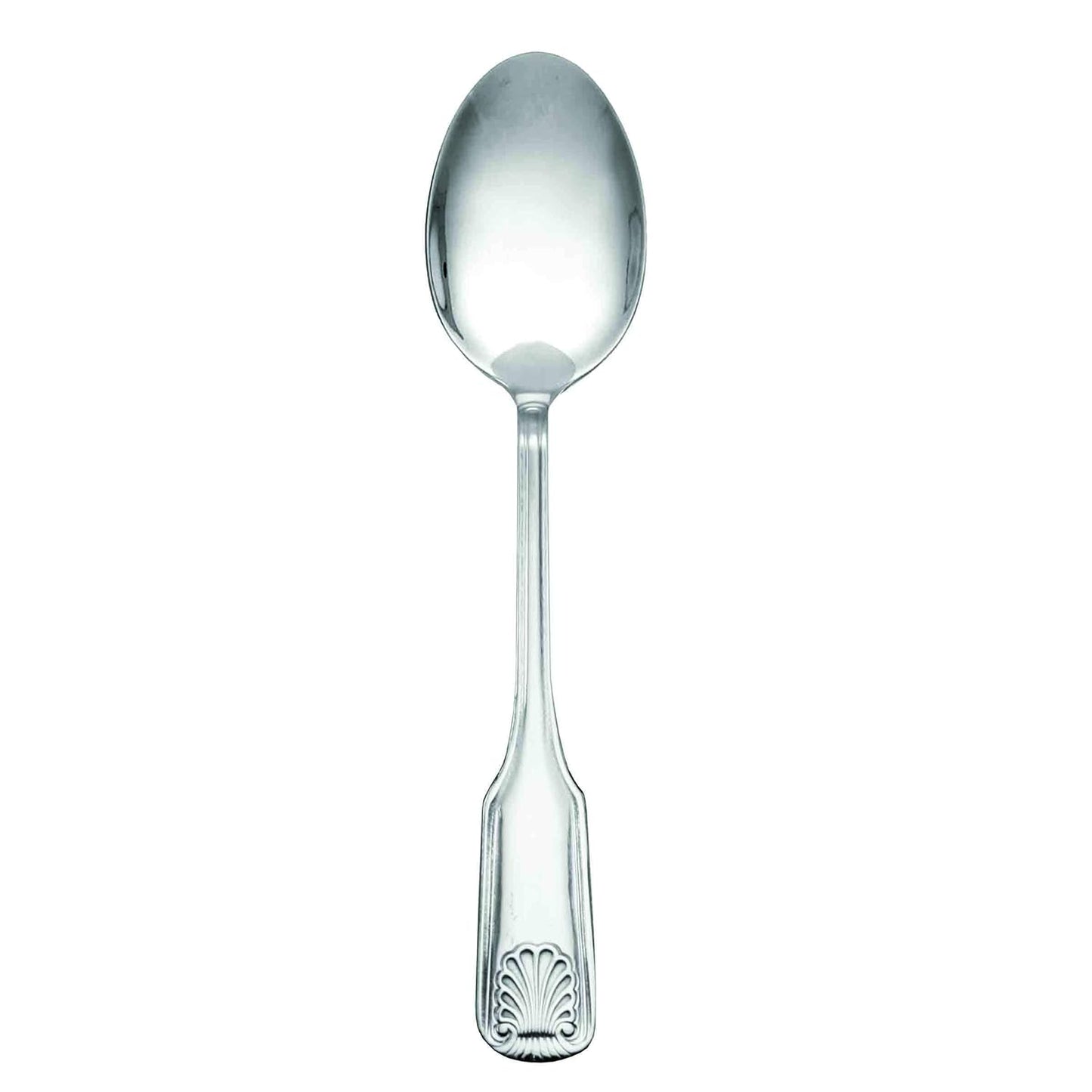 FSE SLSS004 Dessert Spoon, 7.52", 18/0 Stainless Steel, Mirror-Finish, Pack of 12